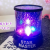USB Direct Plug round Star Light Small Night Lamp Gift Projection Lamp Seven-Color Night Light Small Night Lamp