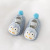 22 Autumn and Winter Fleece-Lined Doll Cute Baby Toddler Shoes Thickened Lace-up Room Socks Soft Bottom Non-Slip Cartoon Kid's Socks