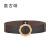 First Layer Cowhide Elastic Wide Belt Female Ornament Trench Coat Dress Waist Belt Fashionable Outerwear Waist Seal Wholesale