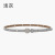 New Cowhide Women's Belt Personality Fashion Air Eye Decorative Rivets Belt Women's Fashion Dress Thin Belt Fashion