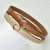 New Genuine Leather Belt Female Ornament Belt with Jeans Strap Pant Belt Women's Fashion All-Match Pant Belt Waist Retro Belt Wholesale