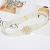 Women's Pearl Waist Chain Korean-Style Rhinestone Pearl Decorative Belt Fashion Sweet Dress Elastic Band Wholesale