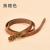 New Women's Belt Jeans Decorative Band Genuine Leather Belt Women's Dress Women's Smooth Buckle Belt Fashion