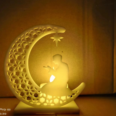 Moon-Light Lamp Candle Ambience Light Decorative Lights for Ramadan