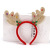 Rl562 Christmas Antlers Headband Five-Star Color Bell Antlers Head Buckle Christmas Crafts