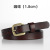 Azalea New Women's Leather Belt Simple Versatile Cowhide Belt Belt Japanese Style Square Buckle Belt for Hair Generation