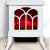 Simulation Flame Mountain Electric Fireplace Heater