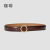 New Genuine Leather Belt Female Ornament Belt with Jeans Strap Pant Belt Women's Fashion All-Match Pant Belt Waist Retro Belt Wholesale