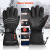 Cross-Border Winter Heating Gloves Touch Screen Charging Five Finger Heating Gloves Sports Skiing Electric Thermal Gloves