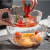 Creative Hammered Golden Edge Glass Bowl Vegetable Salad Bowl Fruit Bowl Smoothie Bowl Dessert Bowl Gift Wholesale Set