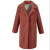Autumn and Winter New Women's Fur Coat Mid-Length Lamb Wool Padded Coat Wool-like Loose Cardigan Trench Coat