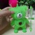 Flash Hairy Ball Luminous Bear Seven Colors Noctilucent Bunny Vent Elastic Ball Children's Toy Stall Supply