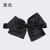 Bow Decorative Belt Elastic Elastic Women's Skirt Sweater Coat Fashionable All-Match Wide Waist Seal a Pair of Buckles Black