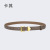 Two-Layer Cowhide Retro Korean Casual Pants Belt Women 'S Fashion Trend Thin Belt Harajuku Fashion Trending Women 'S Pants Belt