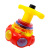 Tiktok Same Style Trending Cartoon UFO Gyro Colorful Electric Music Flash Space Gyro Children's Stall Toy