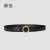 New Genuine Leather Belt Female Ornament Belt with Jeans Strap Pant Belt Women's Fashion All-Match Pant Belt Waist Retro Belt Wholesale