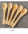 Factory Wholesale Bamboo Ice Cream Yogurt Bamboo Spoon Wooden Spoon Small Spoon Honey Children Spoon Mini Spoon