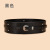 New Women's Belt Decorative Fashion Girdle Match with Coat Waist Retro Pin Buckle Genuine Cowhide Bandwidth Girdle Belt