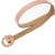 2021 New Belt Women's Leather round Buckle Versatile Cowhide Thin Belt Matching Dress Fashion Waist Seal