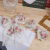 9cm Vintage Rose Flower Embroidery Lace Hair Accessories Ribbon DIY Handmade Bow Lace Ribbon Decorative Packaging