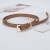 2022 New Genuine Leather Belt Female Ornament Fashion Korean Style Knotted Thin Belt Women's All-Match Dress Cowhide Waist Chain