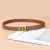 Guangzhou Belt Women's Leather Thin Belt Fashionable All-Match Decorative Dress Summer Smooth Buckle Waist Slimming Belt