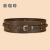 New Women's Belt Decorative Fashion Girdle Match with Coat Waist Retro Pin Buckle Genuine Cowhide Bandwidth Girdle Belt