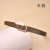 New Women's round Buckle Hollow Belt Jeans Decorative Band Waist Seal All-Match Genuine Leather Women's Smooth Buckle Belt