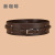 New Women's Belt Decorative Fashion Girdle Match with Coat Waist Pin Buckle Real Cowhide Bandwidth Girdle Belt Wholesale