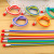 Continuously Bendy Pencil 18cm Auto-Lead Pencil Flexible Novelty Products Creative Magic Wheat Straw Early Education