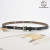 New Cowhide Women's Belt Personality Fashion Air Eye Decorative Rivets Belt Women's Fashion Dress Thin Belt Fashion