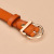 New Women's Leather Belt Retro Easy Matching Cowhide Pin Buckle Belt Female Decorative Band Jeans Strap Wholesale