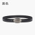 Antique Belt Oval Silver Buckle Women's Korean-Style Simple Cowhide Belt Women's Jeans with Shirt Live Delivery