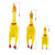Large, Medium and Small Size Screaming Chicken Vinyl Called Screaming Chicken Venting Chicken Whole Person Trick Creative Sound Toy Factory Wholesale