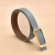 New Women's round Buckle Hollow Belt Jeans Decorative Band Waist Seal All-Match Genuine Leather Women's Smooth Buckle Belt