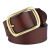 New Men's Belt Men's Leather Aviation Belt Pure Cowhide Men's Leather Belt Casual Retro Belt