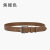 New Casual Leather Belt Women's All-Match Simple Leather Belt Ladies Decoration Suit Jeans Strap Factory Wholesale