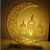 Moon-Light Lamp Candle Ambience Light Decorative Lights for Ramadan