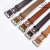 Belt Women's Jeans Simple Genuine Leather All-Match Wide Belt Women's Fashion Decorative Pure Cowhide Casual Belt Black