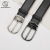 2022 New Youth Men's Belt Genuine Leather Lychee Pattern Leisure First Layer Pure Cattlehide Pin Buckle Belt Factory Direct Sales