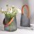 Light Luxury and Simplicity Glass Vase Decoration Creative Portable Leather Aquatic Flowers Nordic Vase Decorative Vase