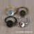 Single Hole Handle Zinc Alloy Simple Retro Handle Ring Handle Cabinet Door Pull Head Circle Single Hole Wardrobe Pull Ring