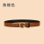 New G-Shaped Women's Leather Belt Wide Jeans Decorative Band Waist Seal Dress Versatile Women's Fashion Belt