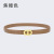 Women's Belt Double D Alloy Buckle-Shaped Simple Decorative Pants Belt Genuine Leather Student Daily Casual Wear Wholesale