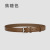 Genuine Leather Belt Women's Denim Pant Belt All-Match Decorative Thin Belt Simple Fashion Match with Coat Black Suit Pants Pant Belt Wholesale