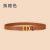 Guangzhou Belt Women's Leather Thin Belt Fashionable All-Match Decorative Dress Summer Smooth Buckle Waist Slimming Belt