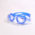 Fashion Silicone Swimming Glasses HD Transparent Anti-Fog UV Protection with One-Piece Earplugs Unisex Swimming Goggles