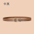 New Women's Leather Belt Retro Easy Matching Cowhide Pin Buckle Belt Female Decorative Band Jeans Strap Wholesale