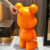 New Landing Violent Bear Home Decoration Resin Crafts Cute Bear Coin Bank Creative Gift Savings Bank