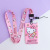 Access Card Cover Name Tag Bus Subway Kindergarten Entrance Guard Certificate Card Holder Cartoon Lanyard Student Meal Card Set